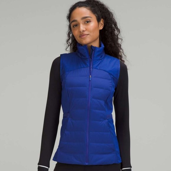 Royal blue down vest Clearance